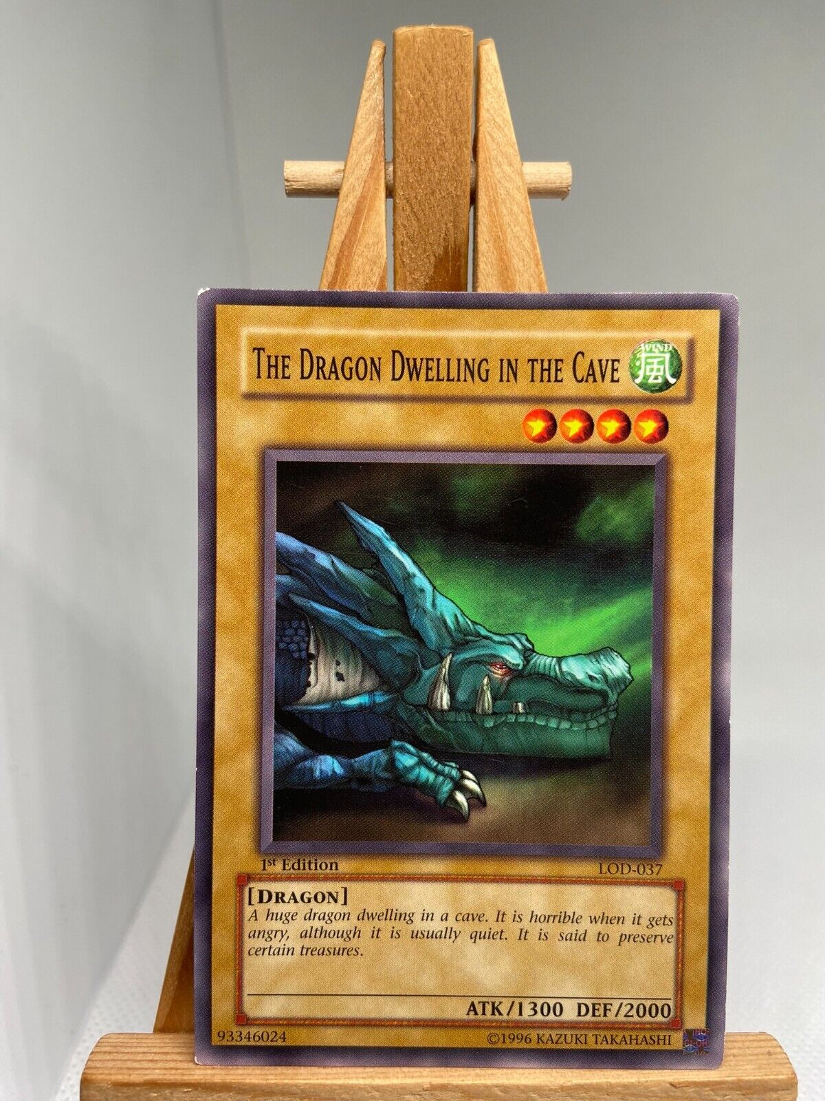 The Dragon Dwelling In The Cave - 1st Edition LOD-037 - MP - YuGiOh