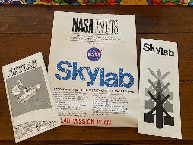 Skylab Three Vintage Brochures 