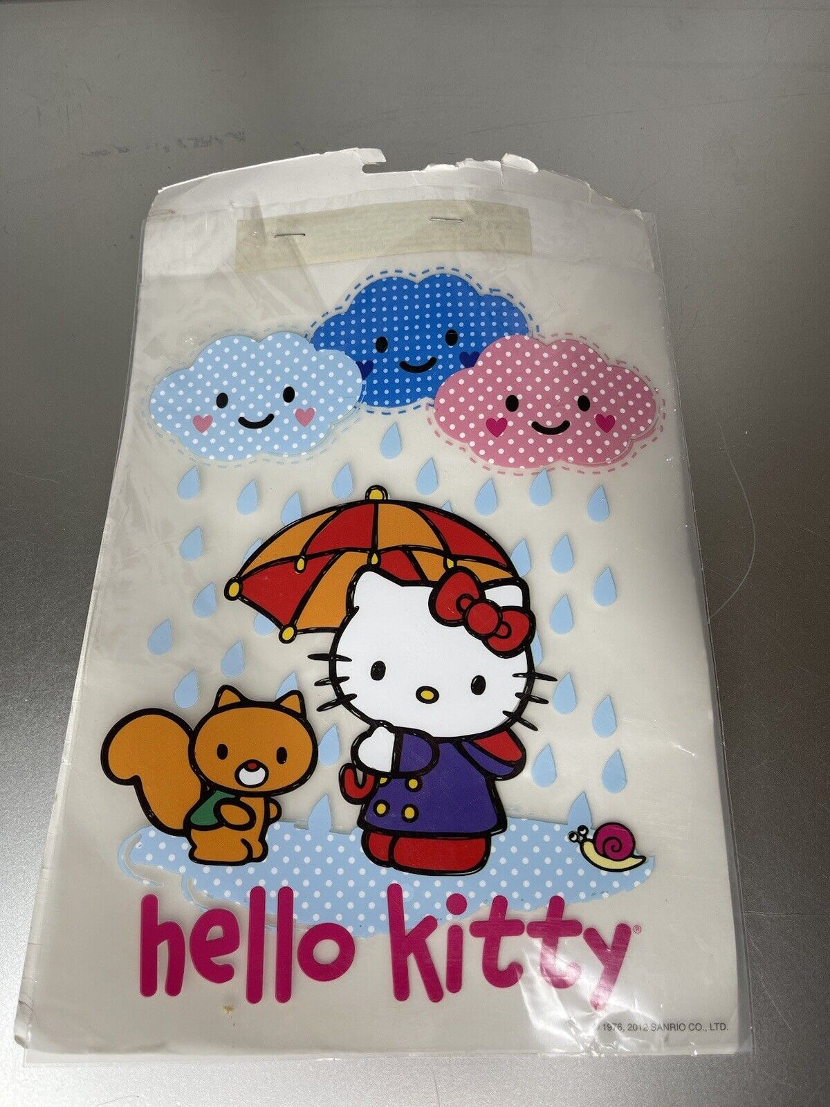 NEW Vintage Sanrio Hello Kitty Large T shirt Iron Transfer 2002