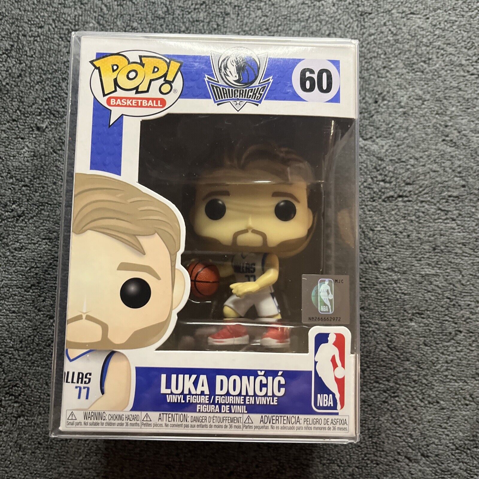 Funko POP Sports NBA Luka Doncic #60 Vinyl Figure Dallas Mavericks