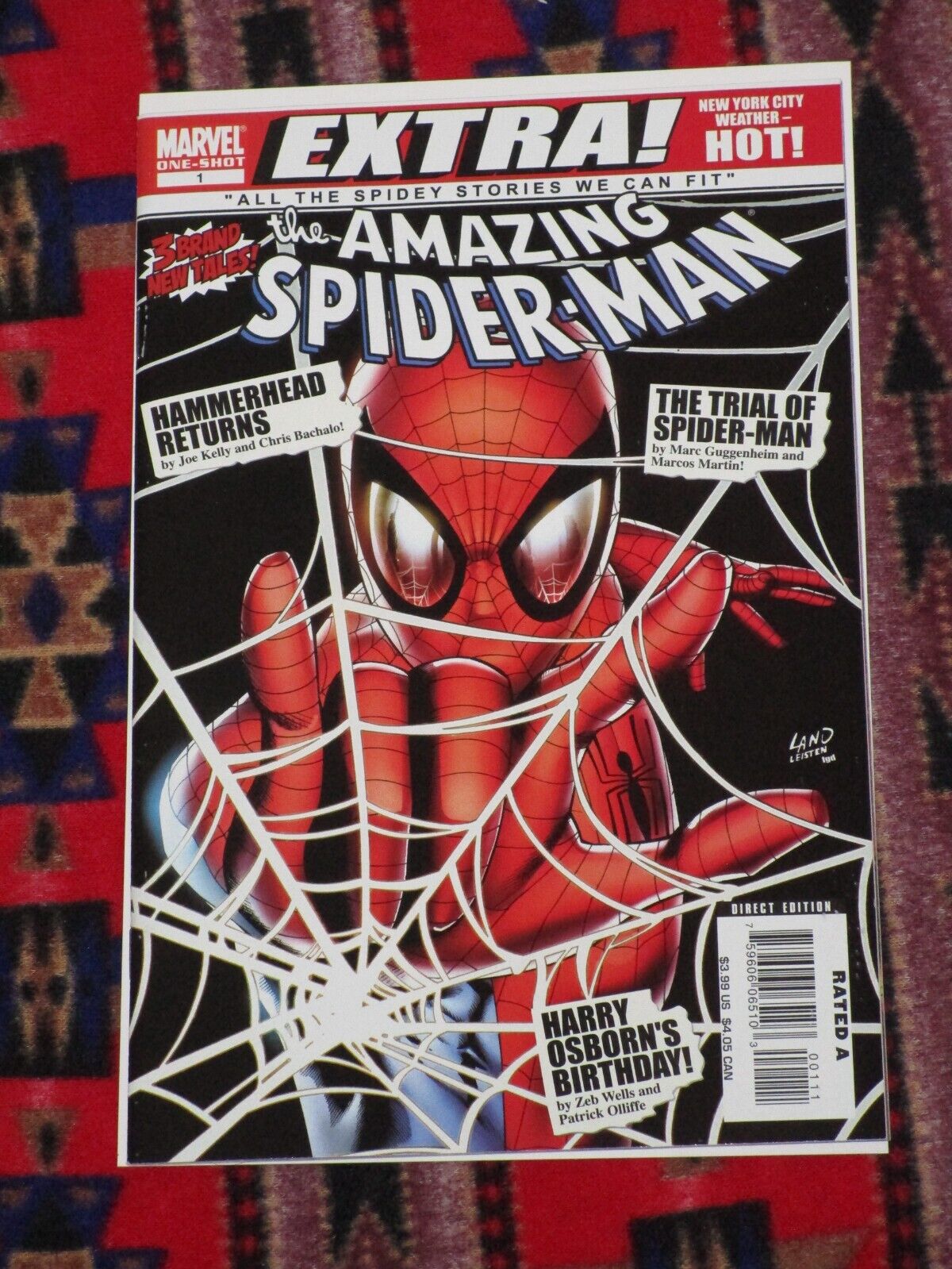 Spider-Man: Brand New Day-Extra #1 September 2008 (Contains Stories)