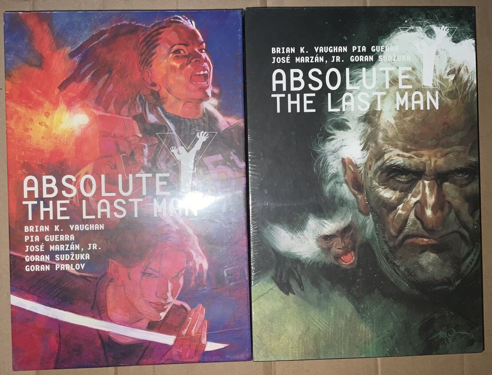 Absolute Y The Last Man Vol 2, 3 HC Hardcover Slipcase Vaughan DC New Sealed