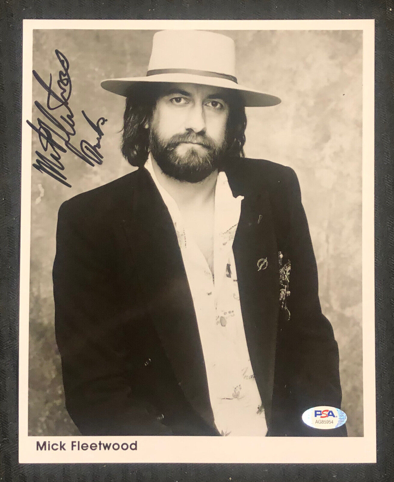 MICK FLEETWOOD Signed Autograph 8 x 10 Photo PSA - Fleetwood Mac Founding Member