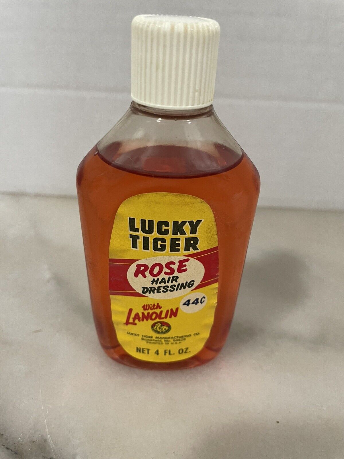 Vintage Lucky Tiger Rose Hair Dressing with Lanolin