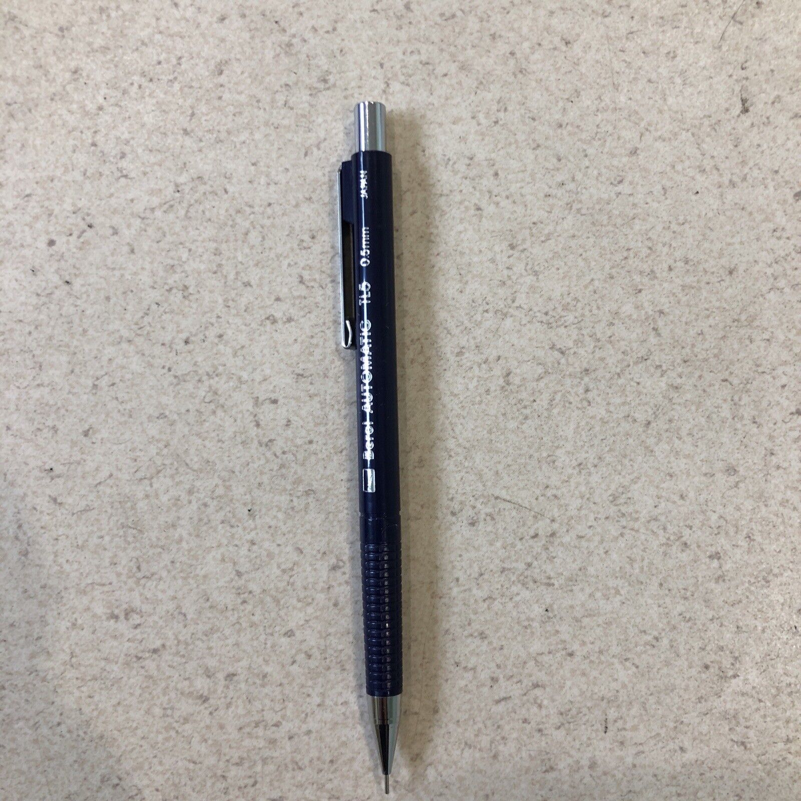 Berol TL5 Drafting Mech. Pencil 0.5mm Dark Blue Automatic Japan Vtg - 1 Pencil