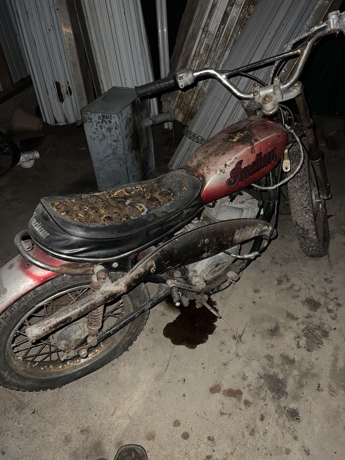 Vintage Indian Dirt Bike