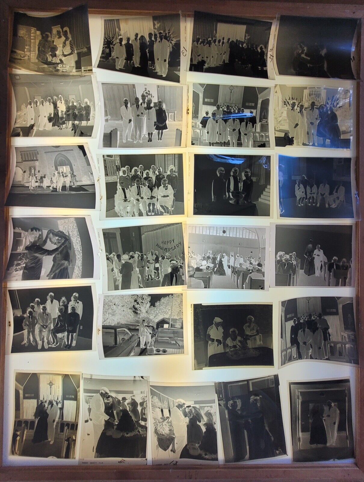 Lot Of 100 Vintage 50s And 60s Negatives From A Professional Photographer. Set 7