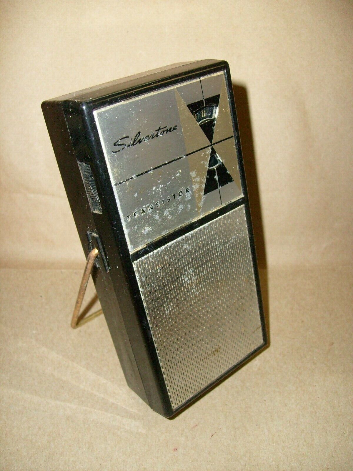 Vintage Silvertone Model 9206 Transistor Radio  Retro - Tested 