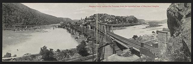 Photo:1908 Harpers Ferry Panoramic,Potomac,Maryland Heights