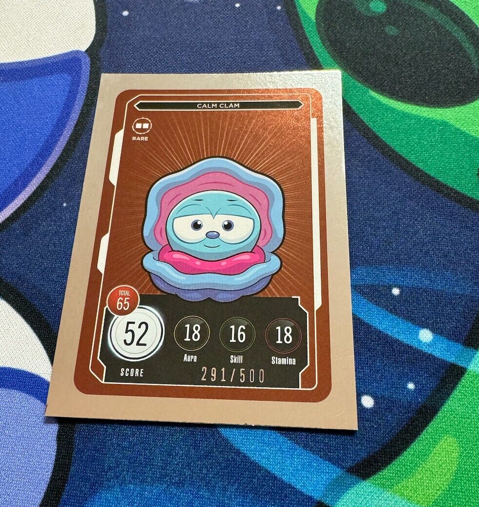 VeeFriends RARE Calm Clam 291/500 Compete And Collect Series 2
