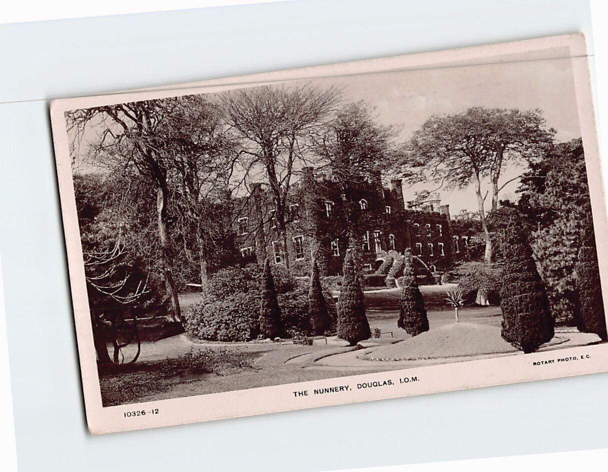 Postcard The Nunnery Douglas British Crown Dependencies