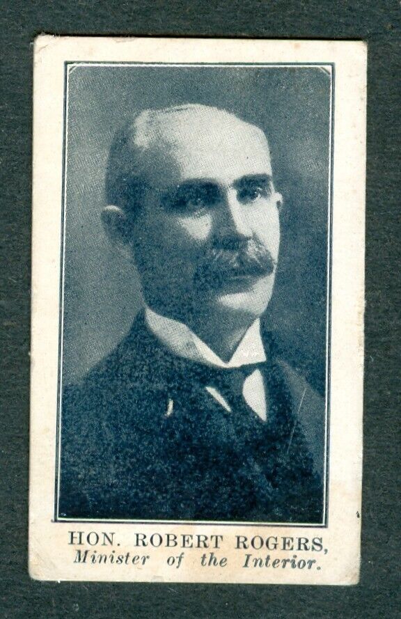1912 ROBERT ROGERS Imperial Tobacco Card C64 PROMINENT Men of CANADA 