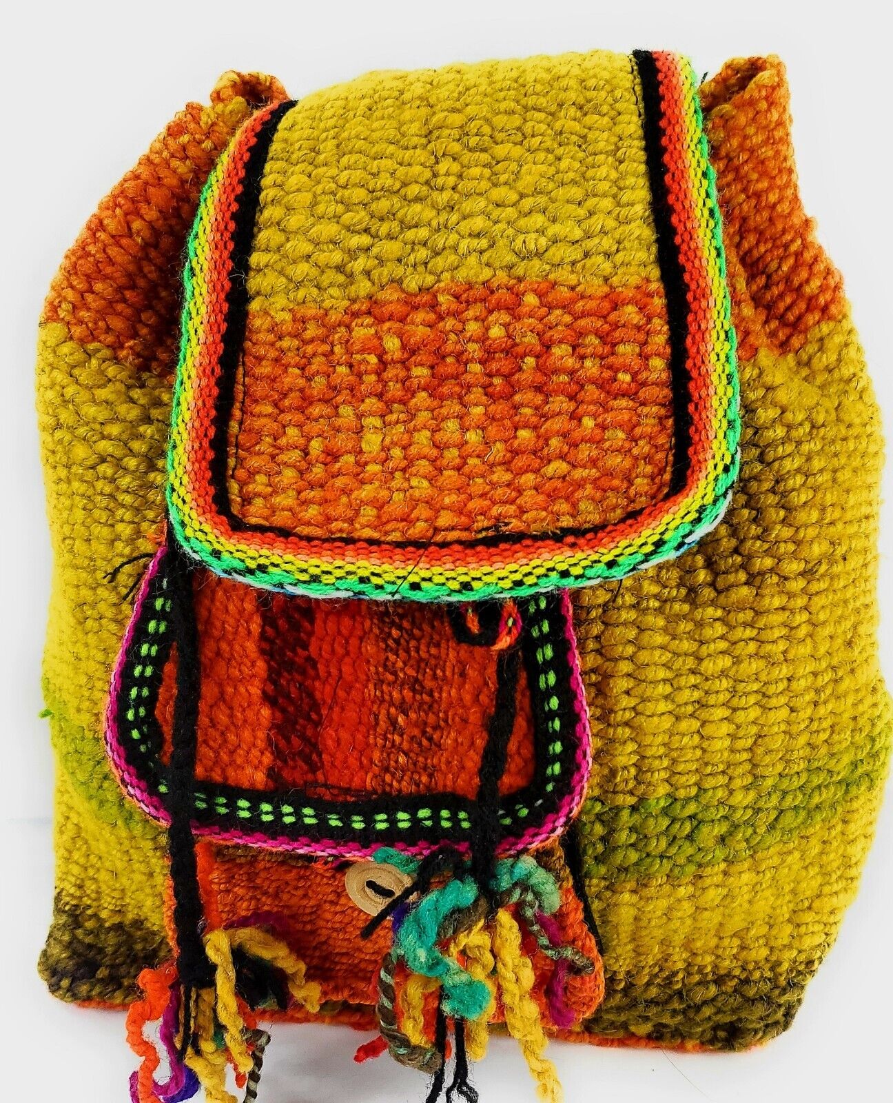 Mini Backpack Hippie freestyle chic, The rustic chic