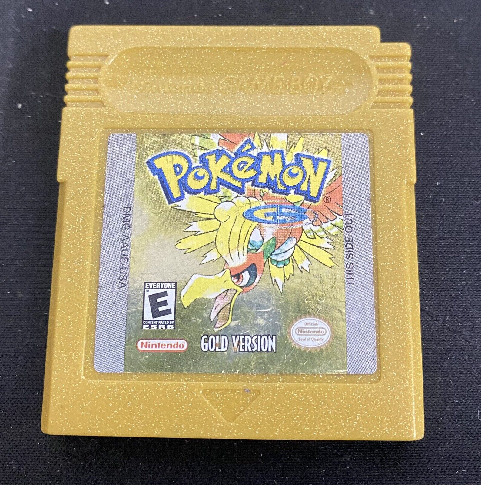 Pokemon Gold Version (Nintendo Game Boy Color, 2000) Made In Japan