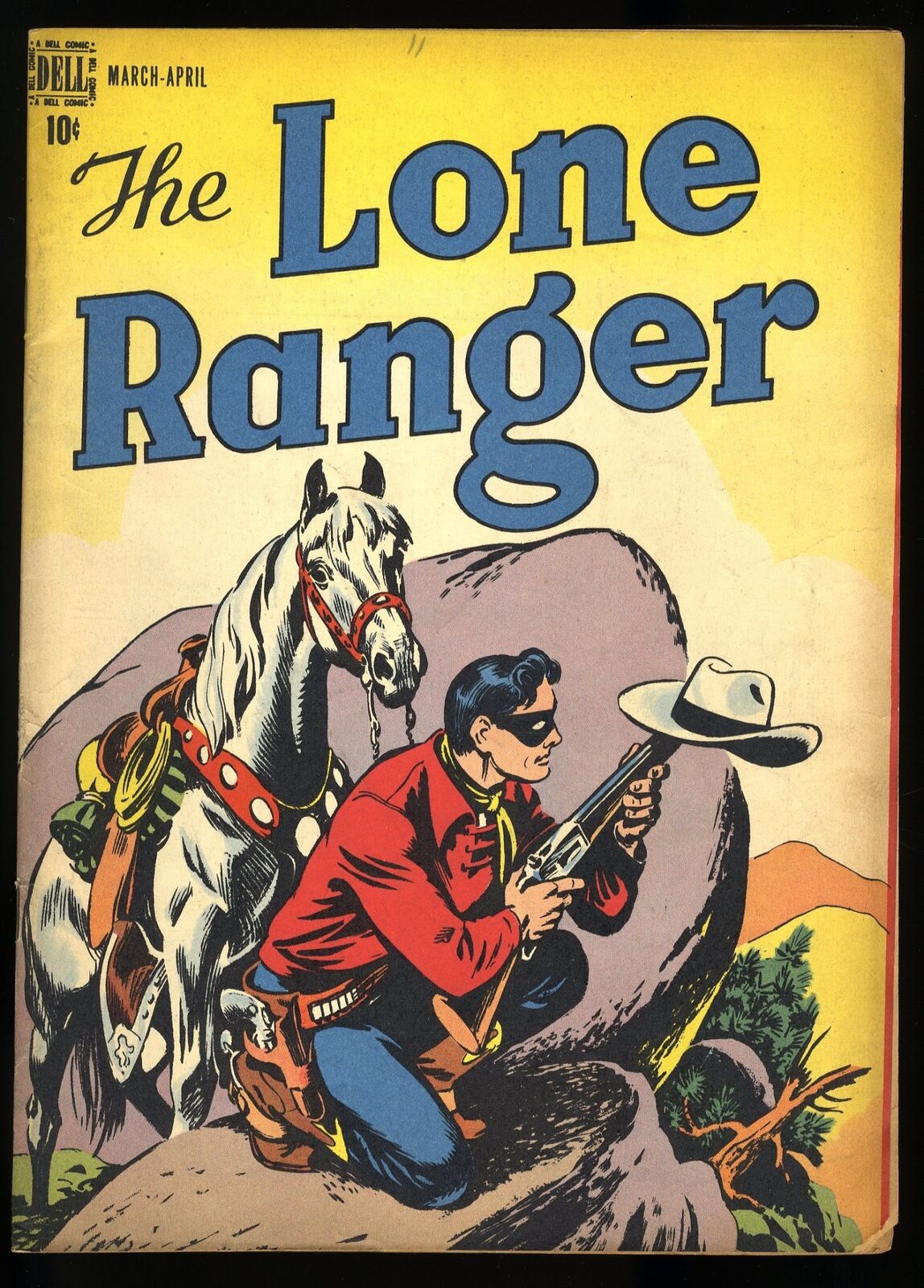 Lone Ranger (1948) #2 FN- 5.5 Dell/Gold key 1948