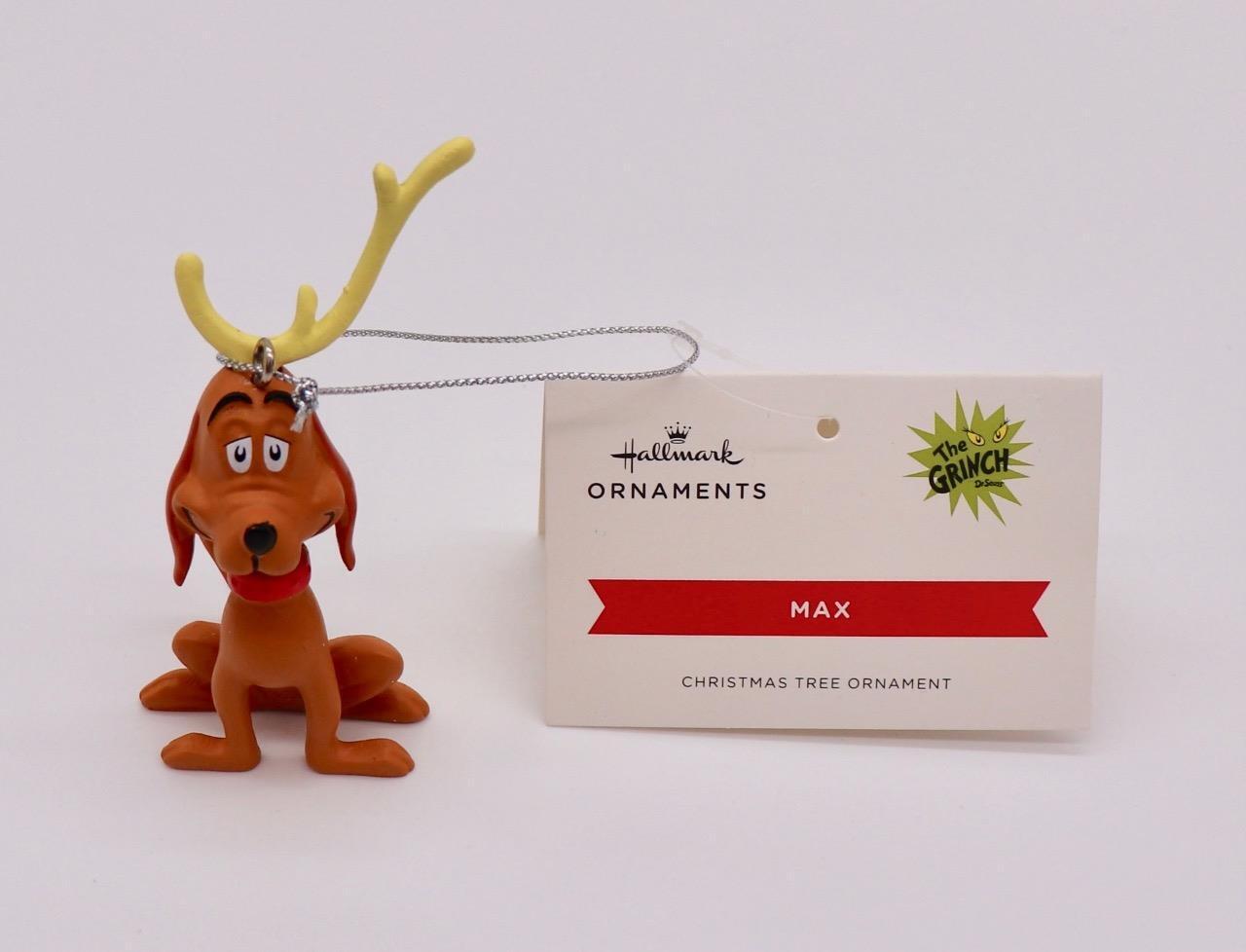 2022 Hallmark The Grinch's Dog Max Christmas Ornament New With Tag 