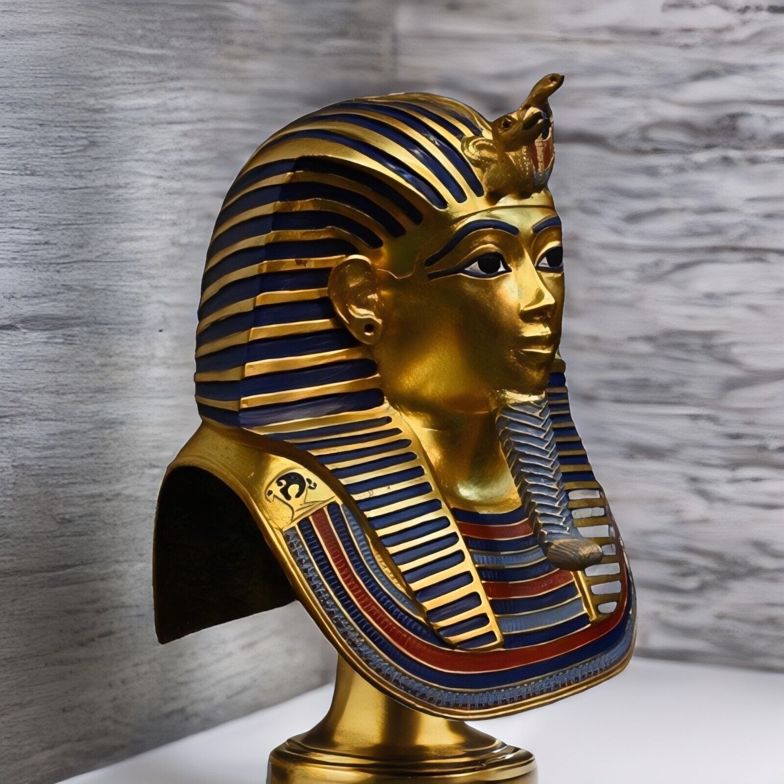 Rare Death Mask of King Tutankhamun Pharaoh of Ancient Egyptian Antiquities BC