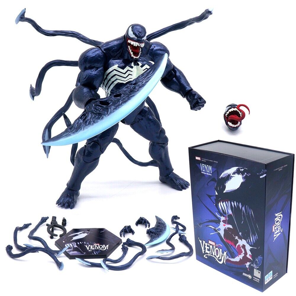 ZD TOYS Venom 1/10 Scale Marvel legends Comics 9in Action Figure Toys Boxed Gift