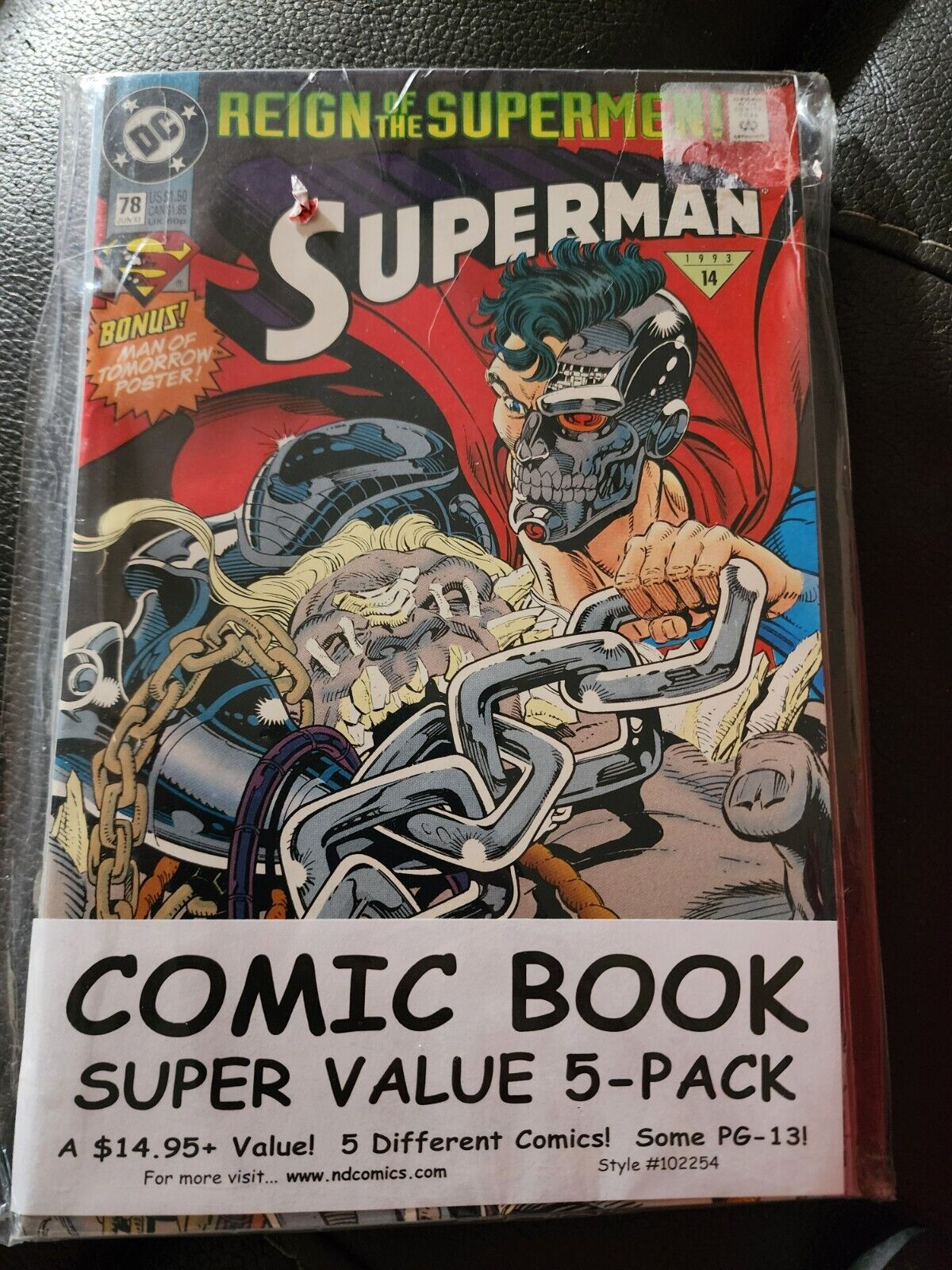 Comic Super Value 5-Pack Superman and Slab the Doctor is In Showing NIP