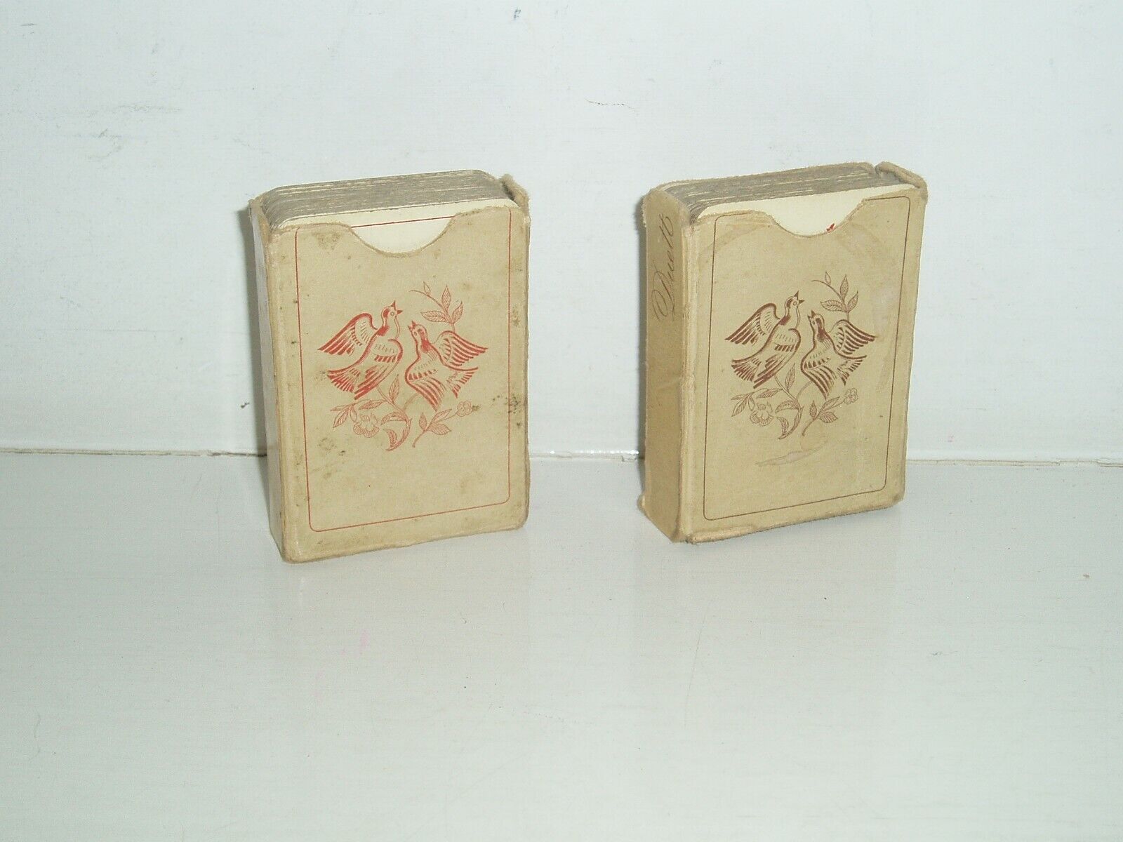 Rare Vintage N. W. Damm & Son Oslo Miniature Duett playing cards