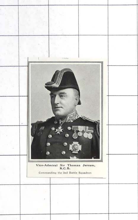 1916 Vice Admiral Sir Thomas Jerram, Kcb