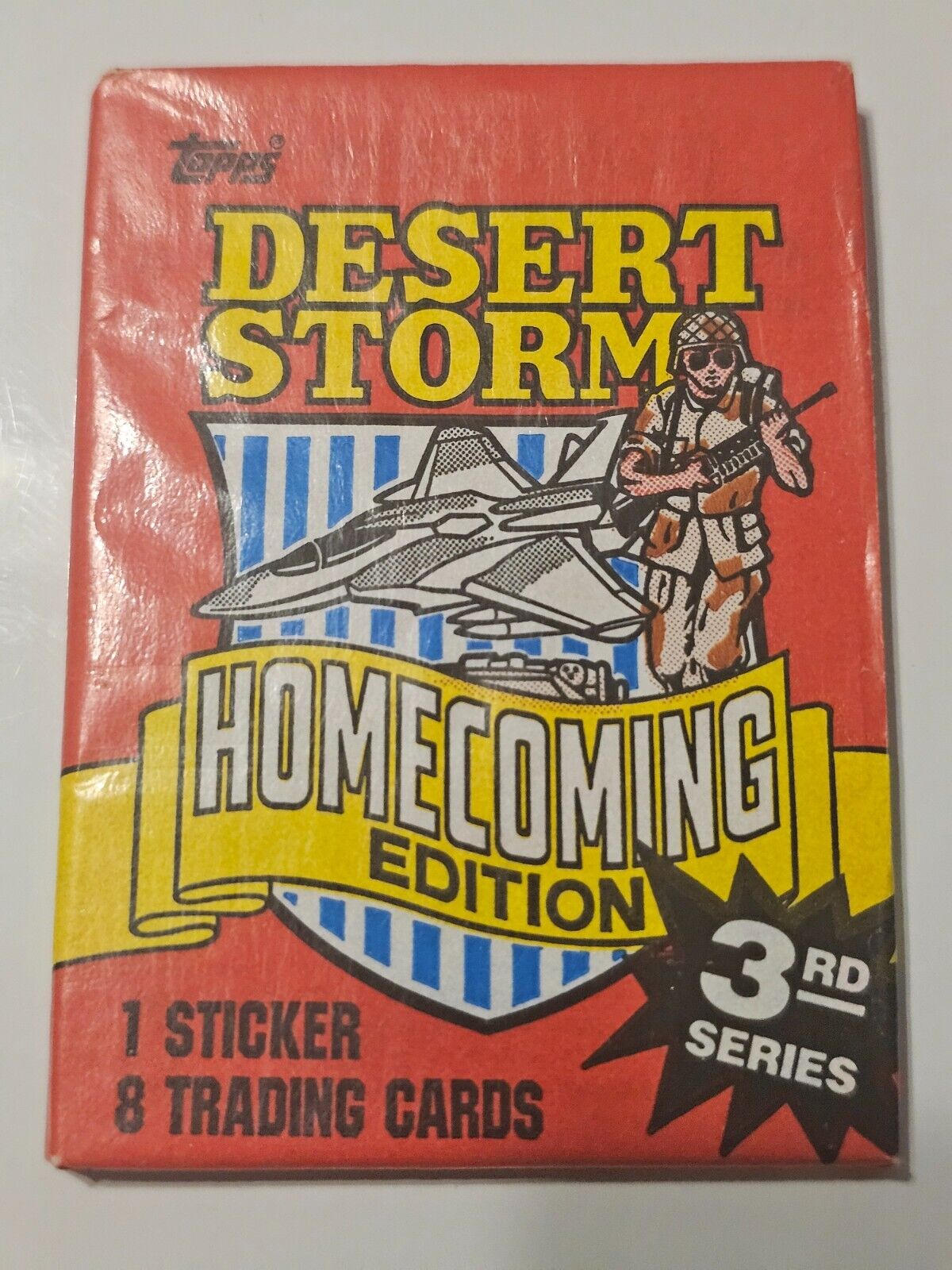 1991 Topps Desert Storm Homecoming Edition 3rd series Card Pack Sealed NEW