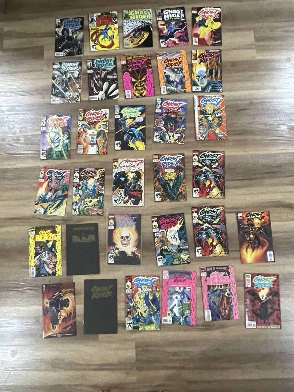 Ghost Rider Comic Lot Of 32 NM Condition + WHITE PAGES