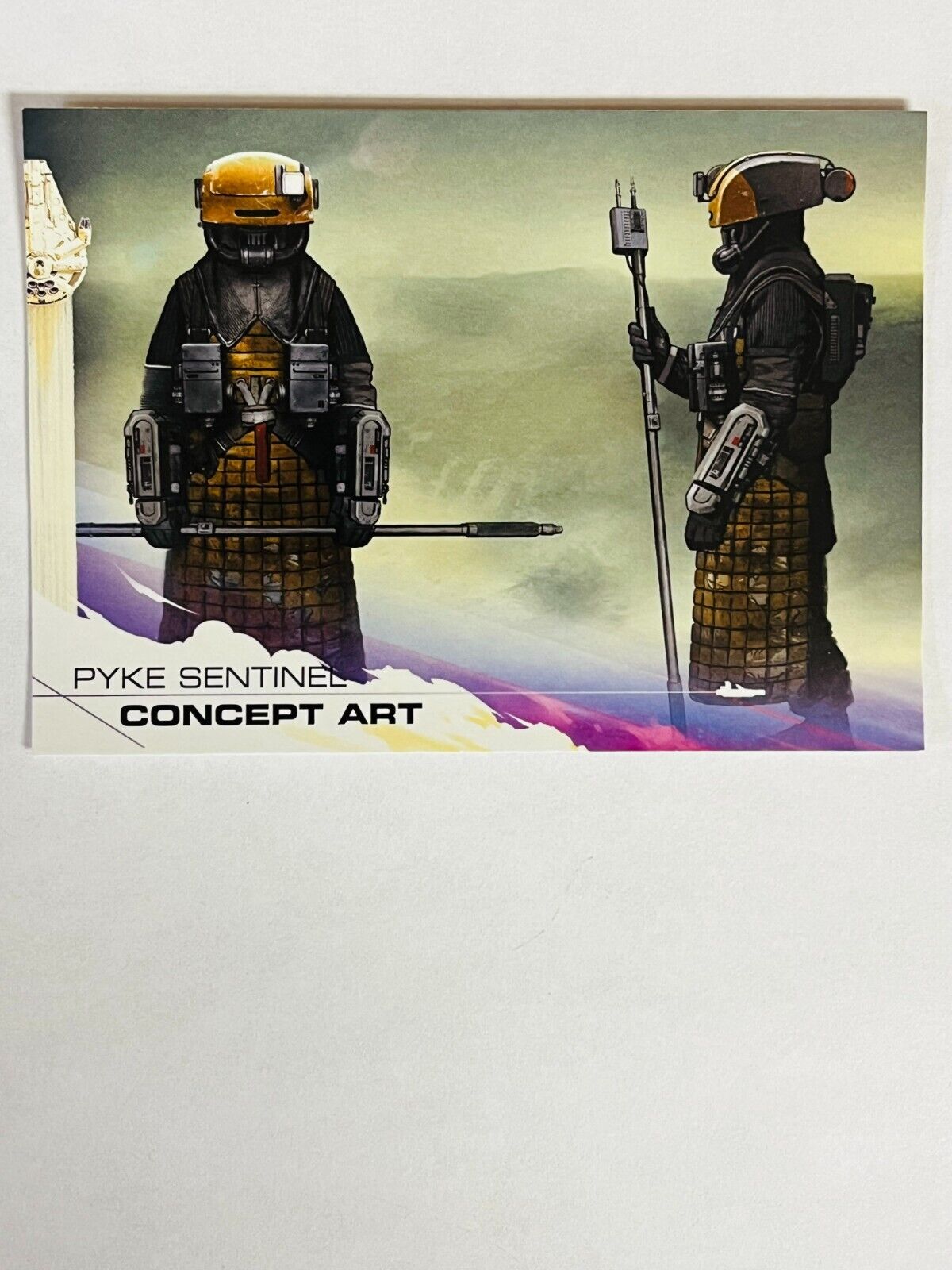 2018 Topps Solo A Star Wars Story Base Card #96 Pyke Sentinel – Concept Art