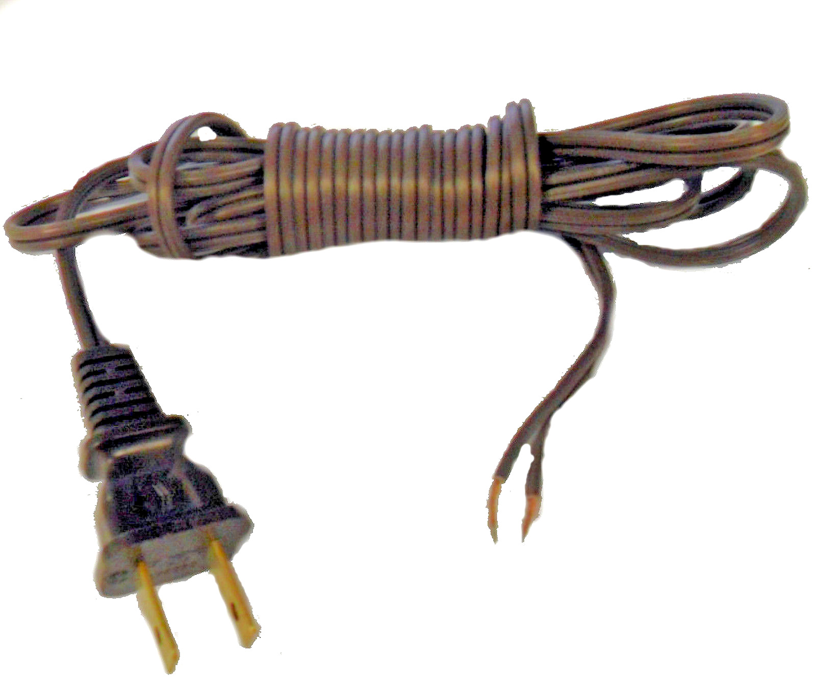 12' Brown cord with plug   TR-1861