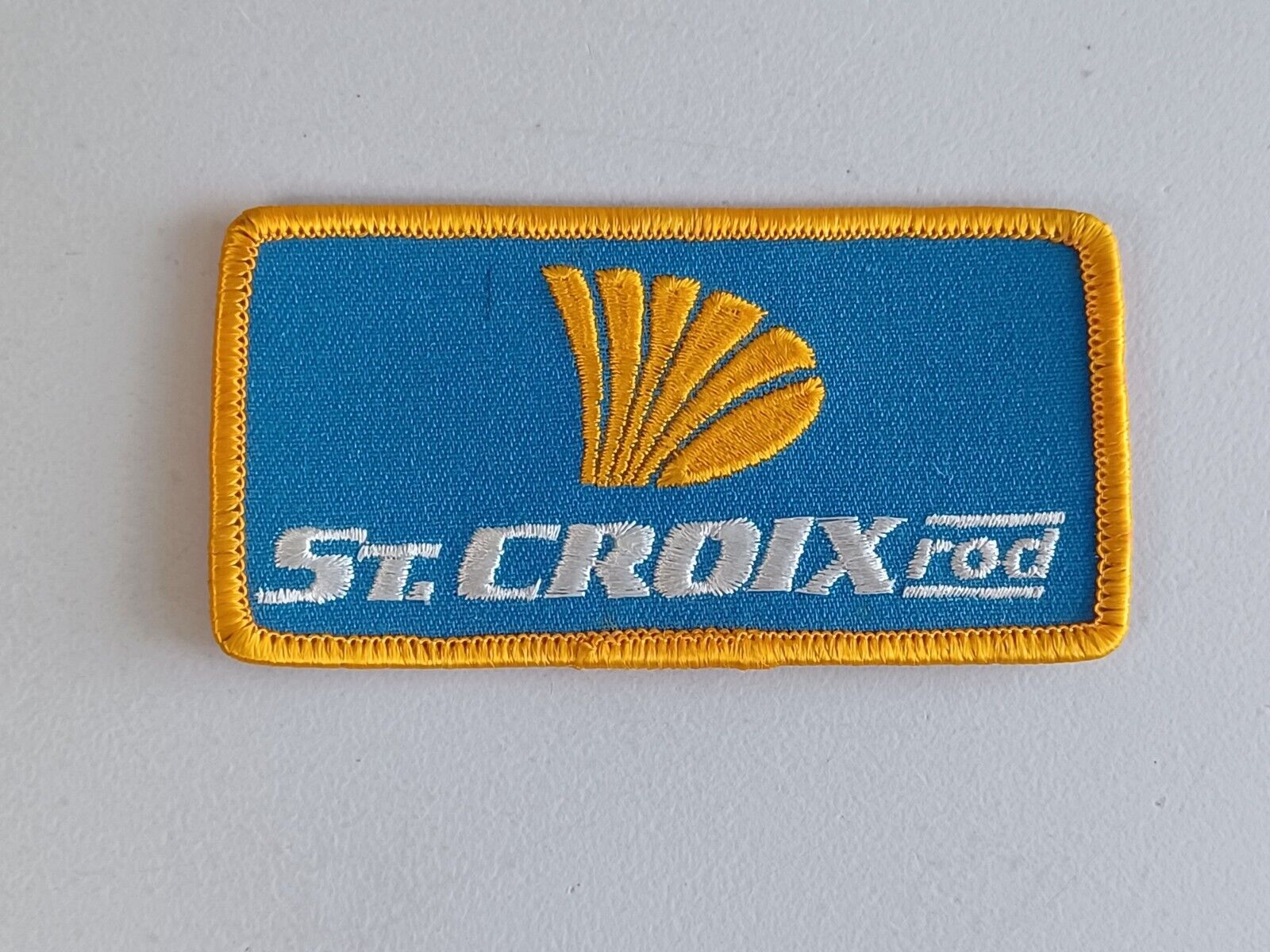 ST CROIX ROD Embroidered Iron-On Patch 4\
