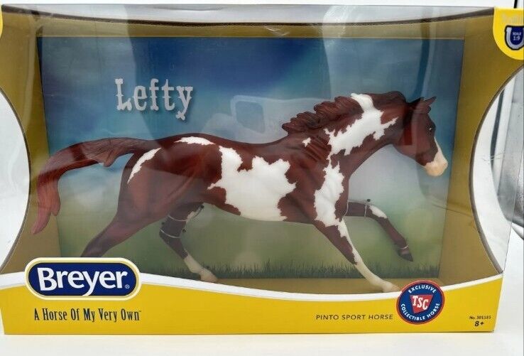 LEFTY - Traditional Breyer Horse - TSC #301185 - Pinto Sport Horse 2023 *New*