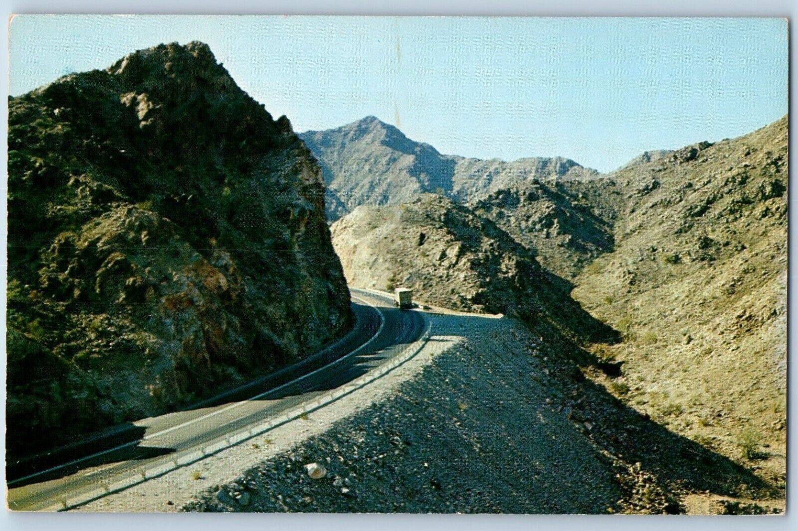 Yuma Arizona Postcard Telegraph Eastern Slopes High Mountain 1960 Vintage Petley