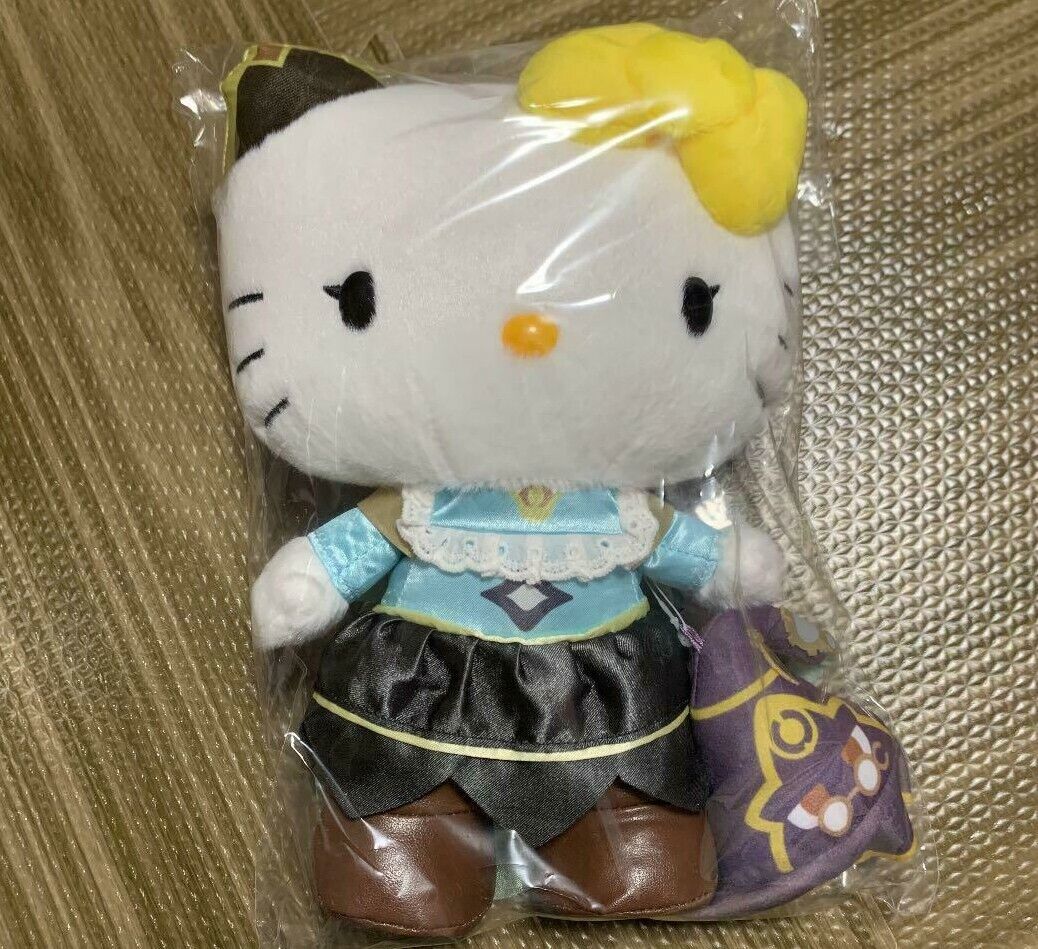 SANRIO Kitty Pazudora Puzzle & Dragons Witch Salene Plush doll 23cm Only Plush