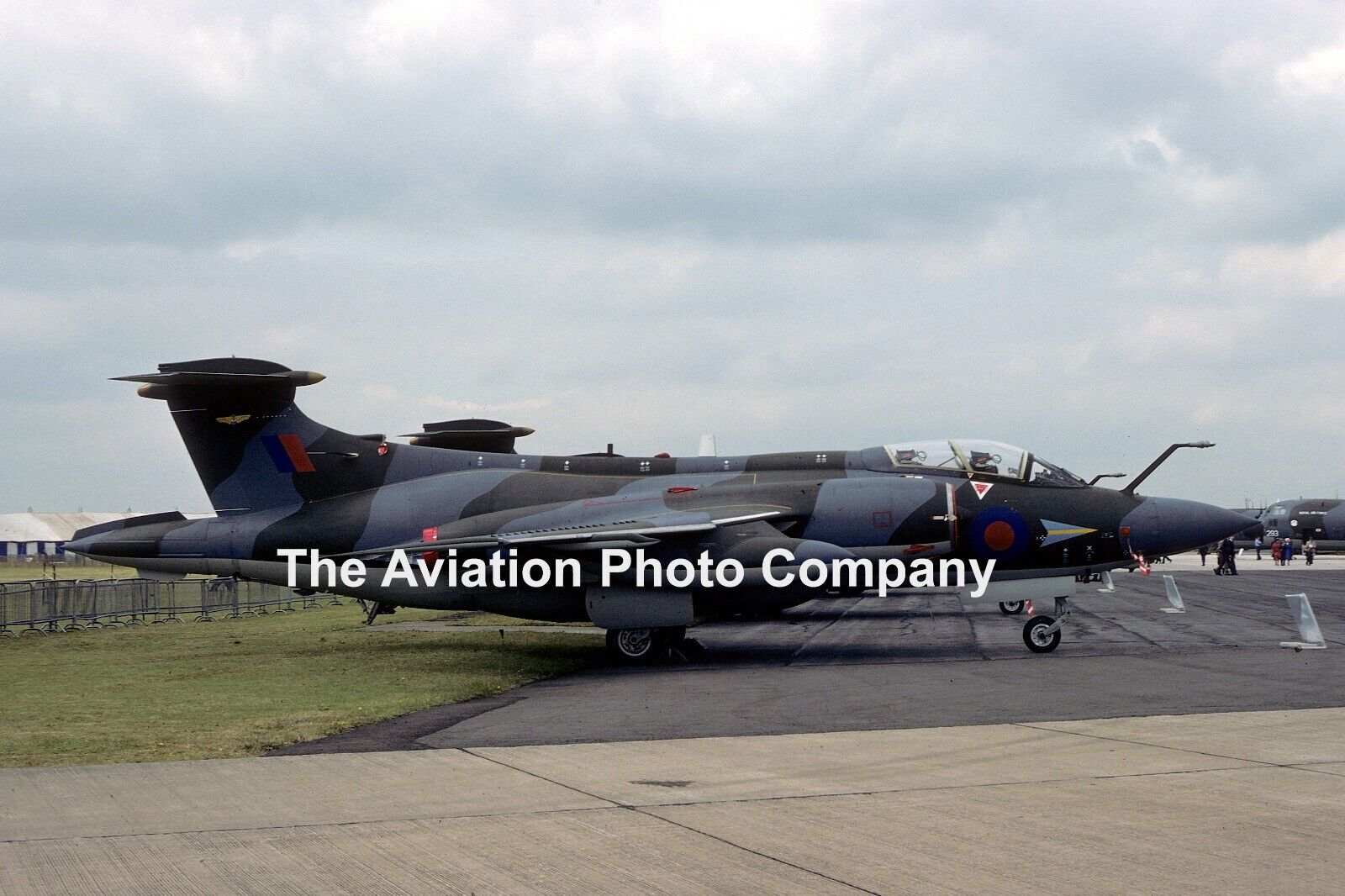 RAF 208 Squadron Blackburn Buccaneer S.2 XV340 (1977) Photograph