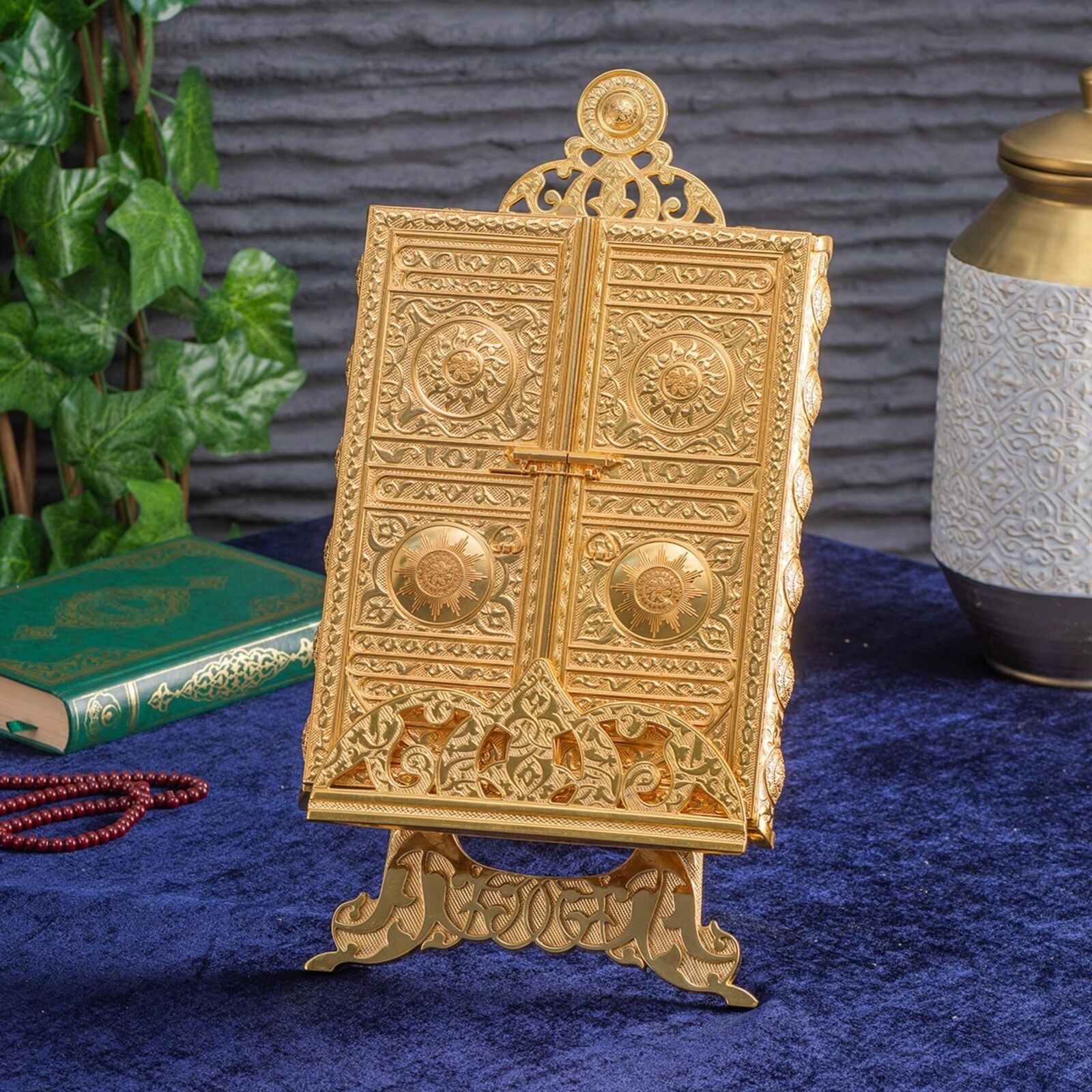 Luxury Metal Islamic Book, Quran Storage Box | Islamic Wedding, Birthday Gift...