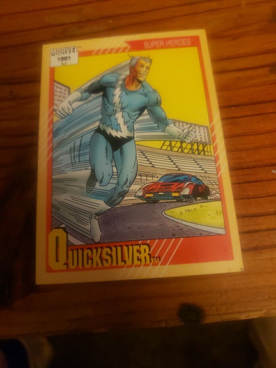 Quicksilver Marvel Card #25 Impel 1991