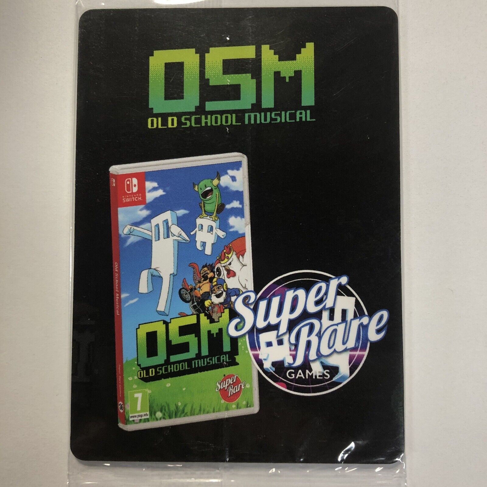 OSM Old School Musical Sealed 4 Trading Card Pack Super Rare Games SRG Exclusive