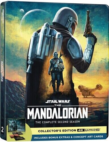 The Mandalorian: The Complete Second Season [New 4K UHD Blu-ray] Steelbook