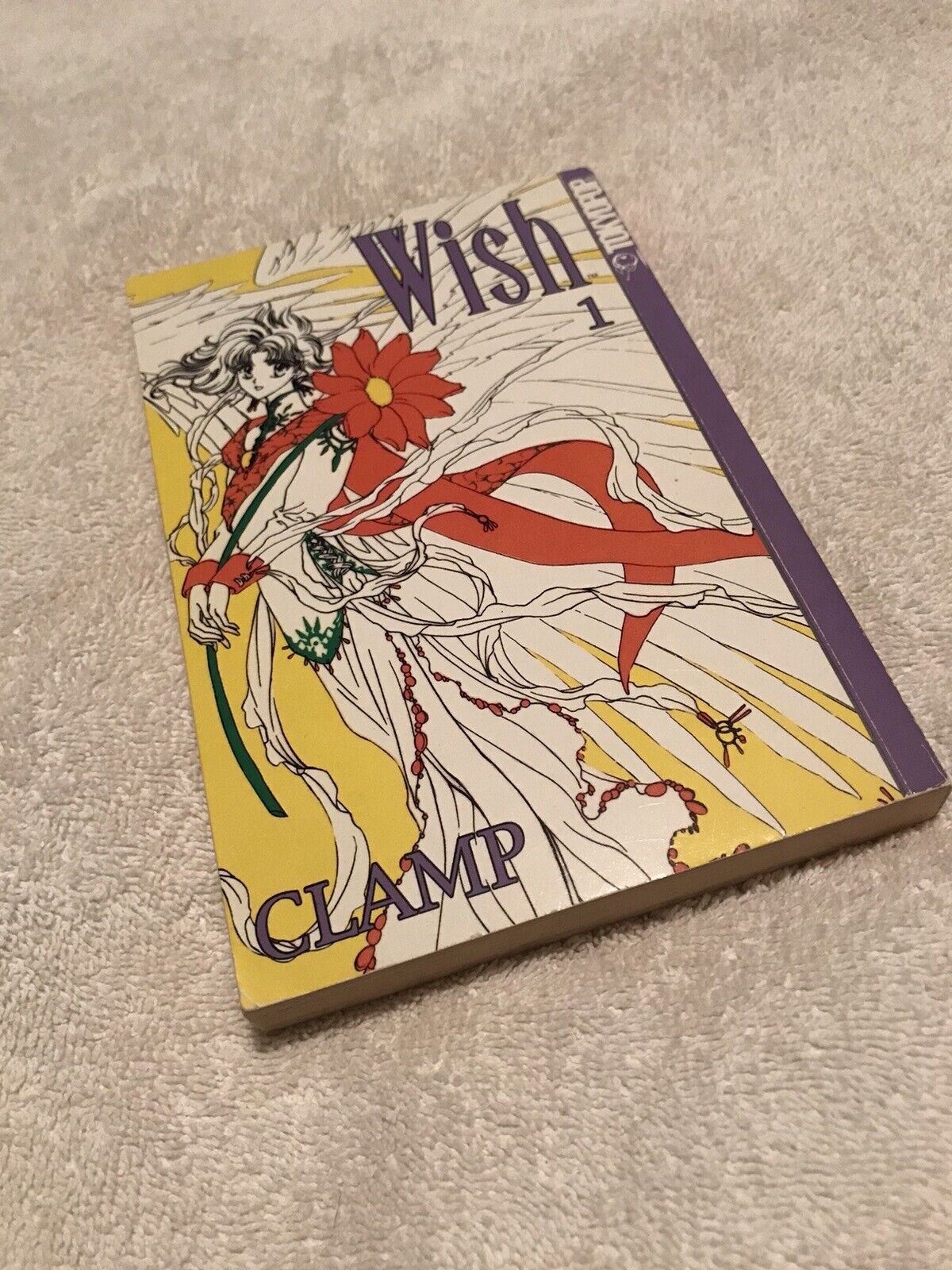 Wish Manga vol.1 (Tokyopop) Clamp - English - GOOD CONDITION