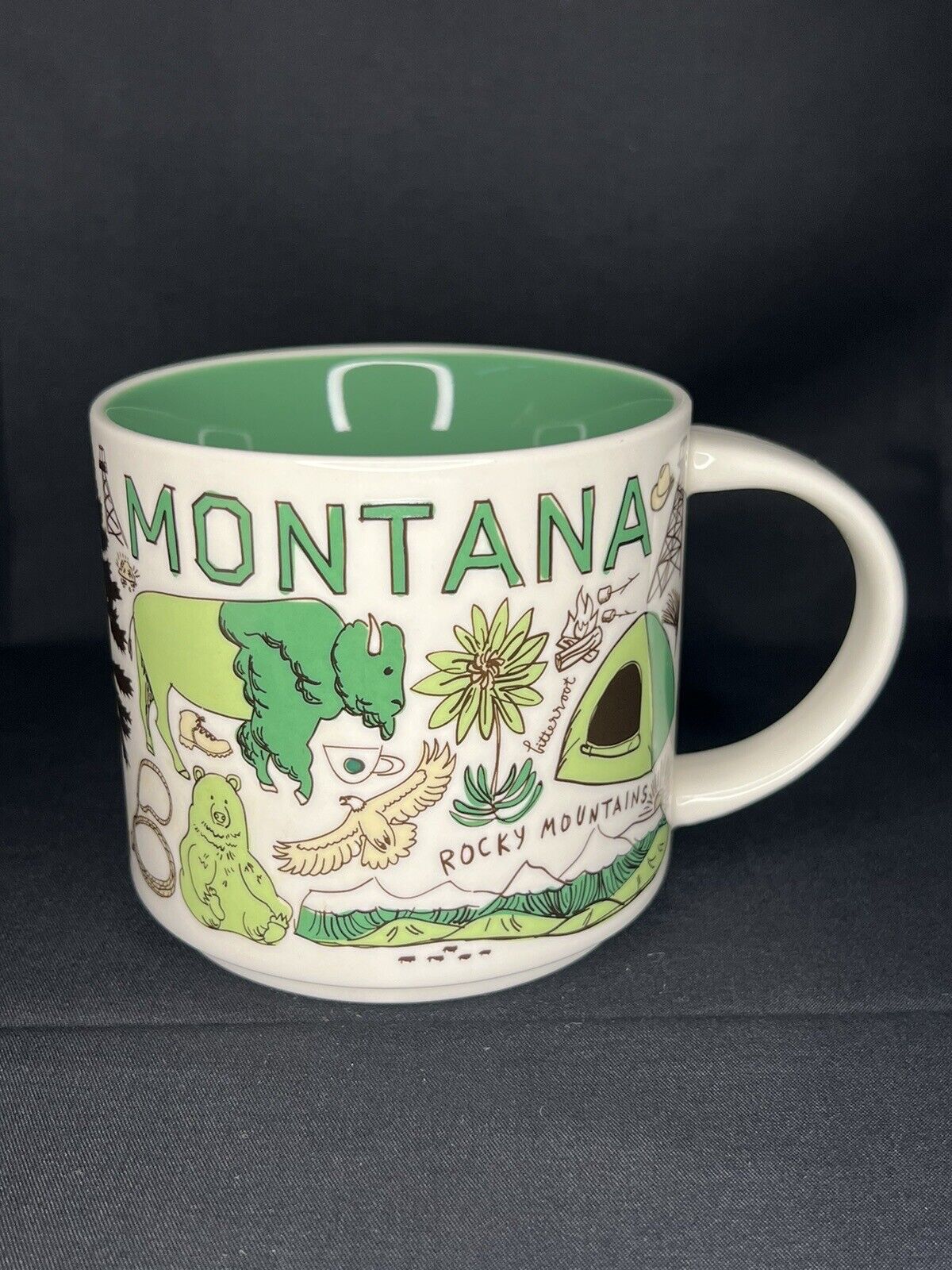 Montana Starbucks Been There Mug  14 Oz 2019