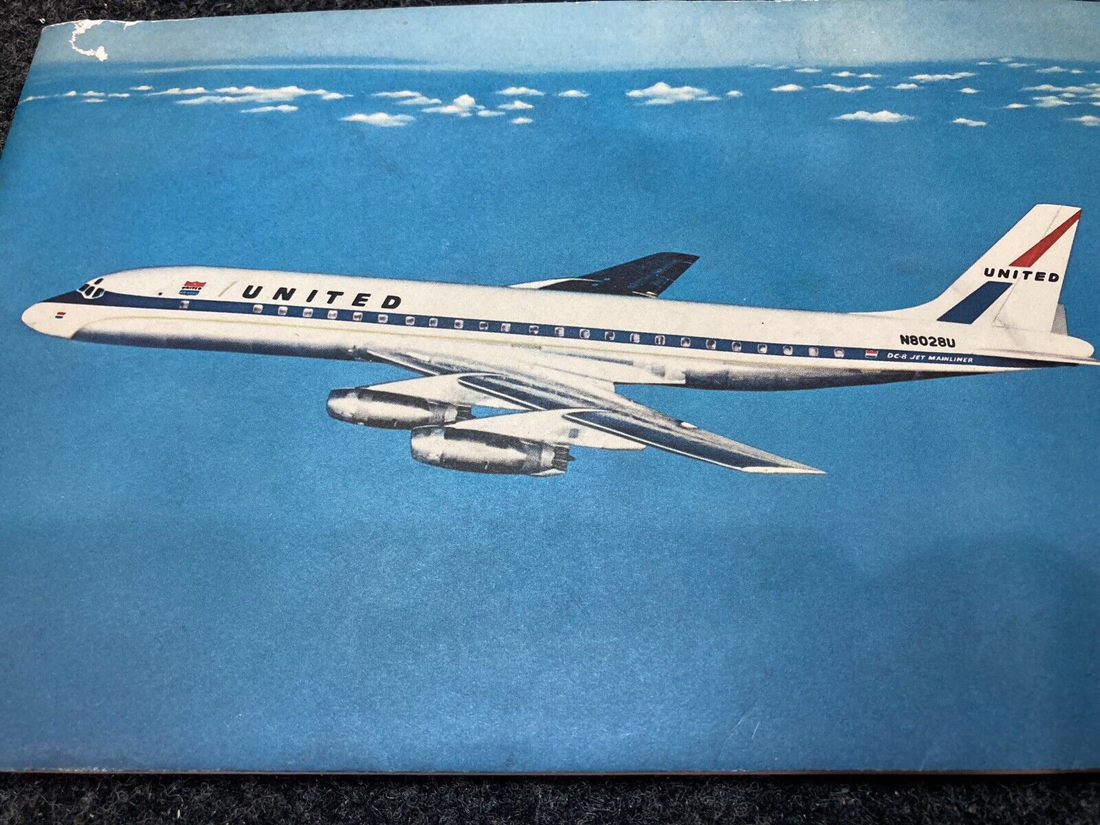 Vintage United Airlines Air Atlas, Souvenir, 06-61