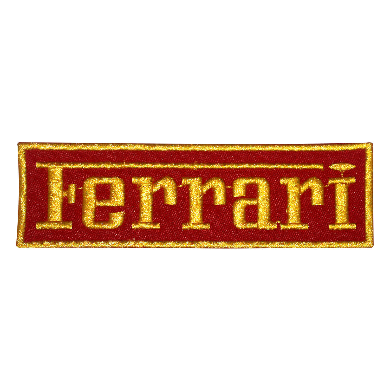 FERRARI Iron/Sew On Embroidered Patch Badge Appliqué For Clothes