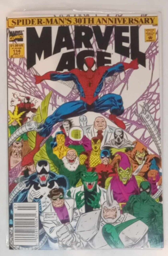 Marvel Age Spider-Man’s 30th Anniversary Marvel #114