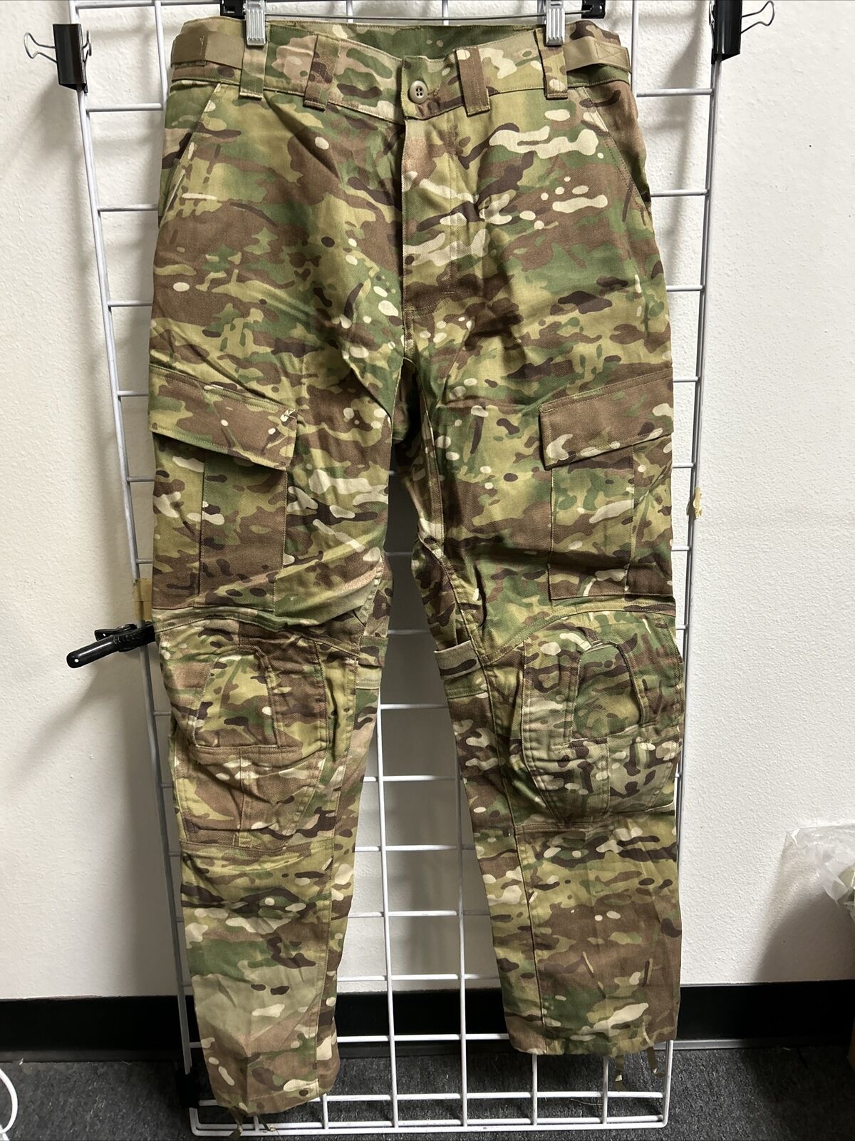 Multicam OCP Army Combat Pants w Knee Slot Flame Resistant MEDIUM LONG NWOT