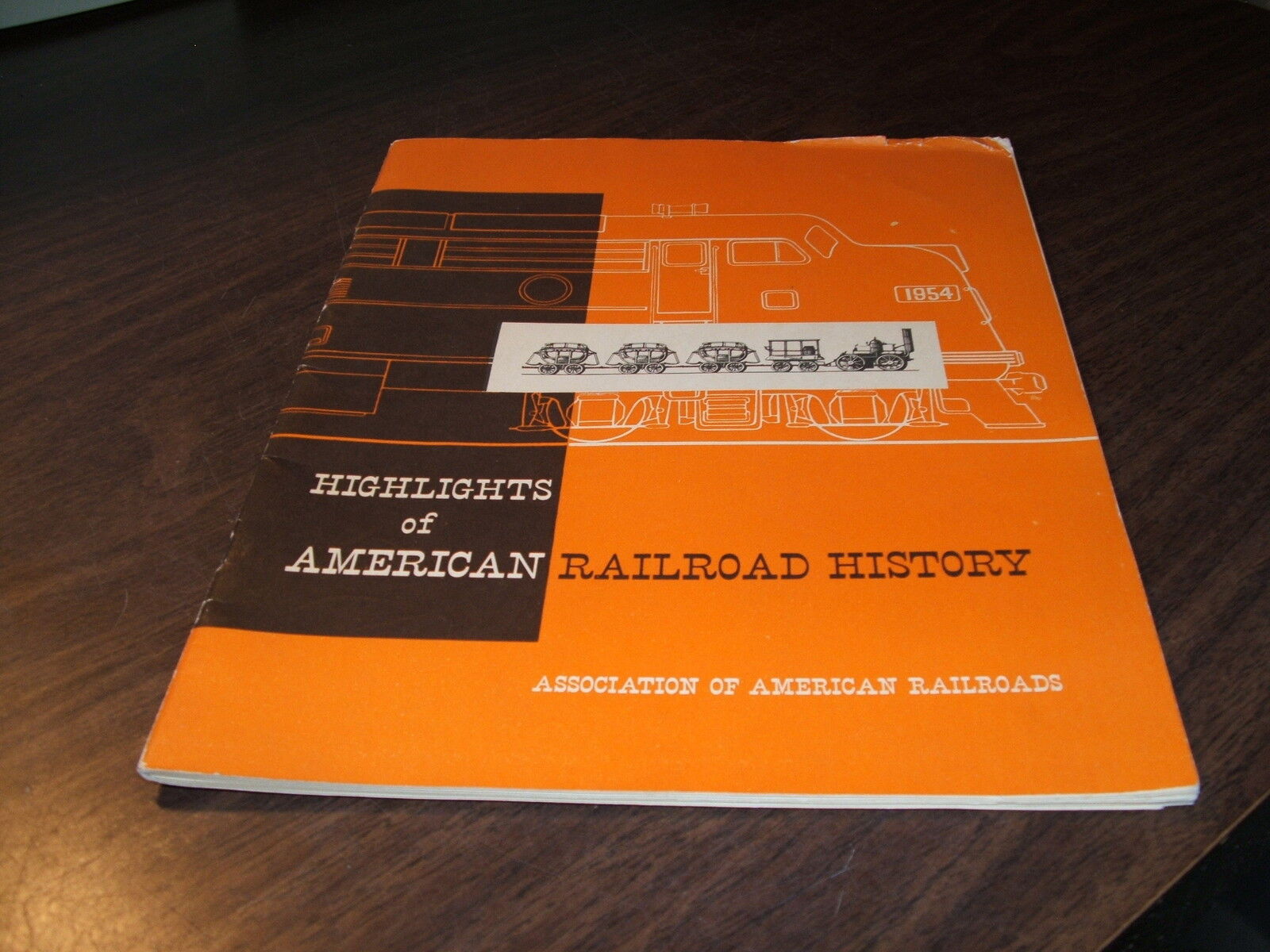 1954 HIGHLIGHTS OF AMERICAN RAILROAD HISTORY ASSOCIATION OF AMERICAN RAILROADS