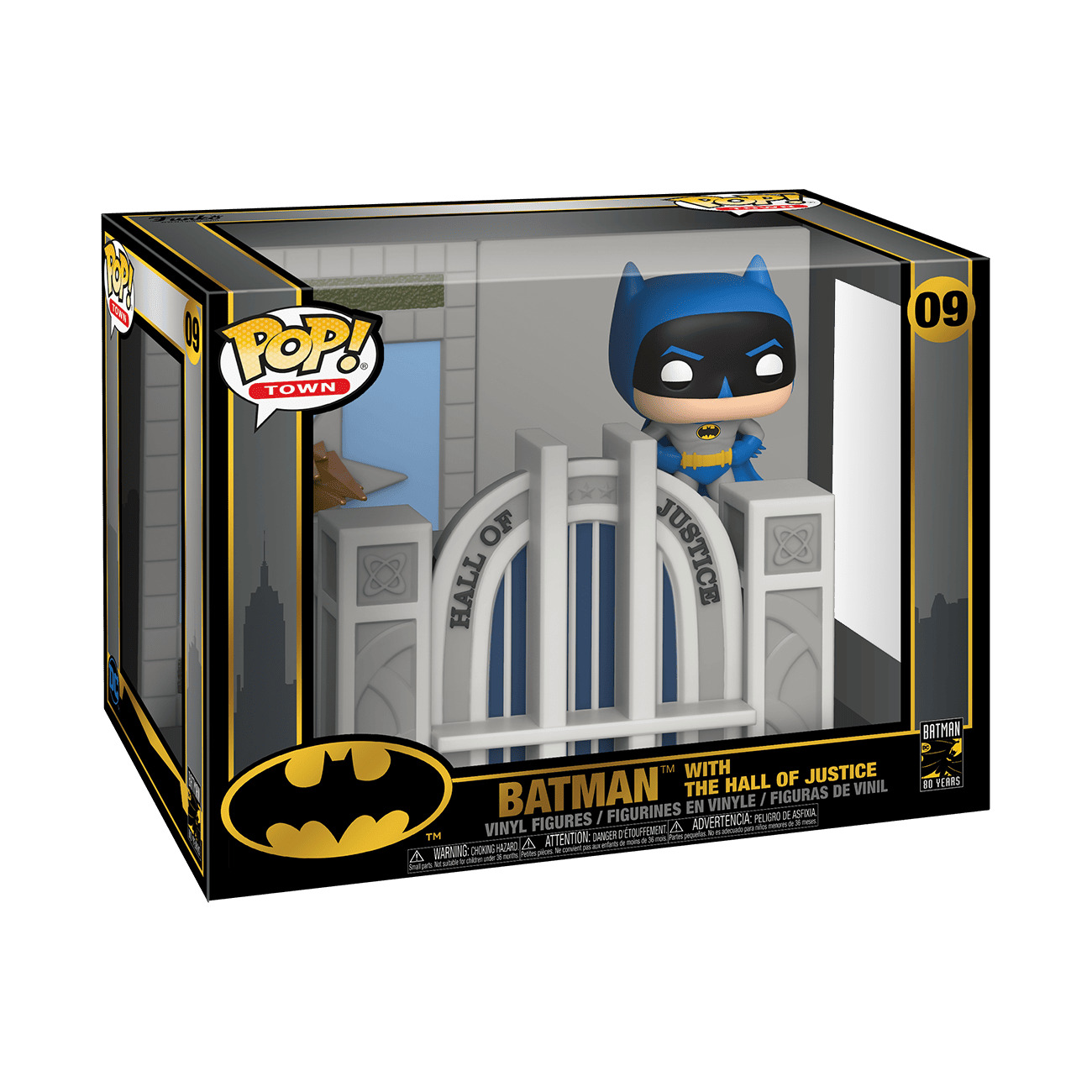Funko Pop Town: DC Universe - Batman with the hall of justice #09