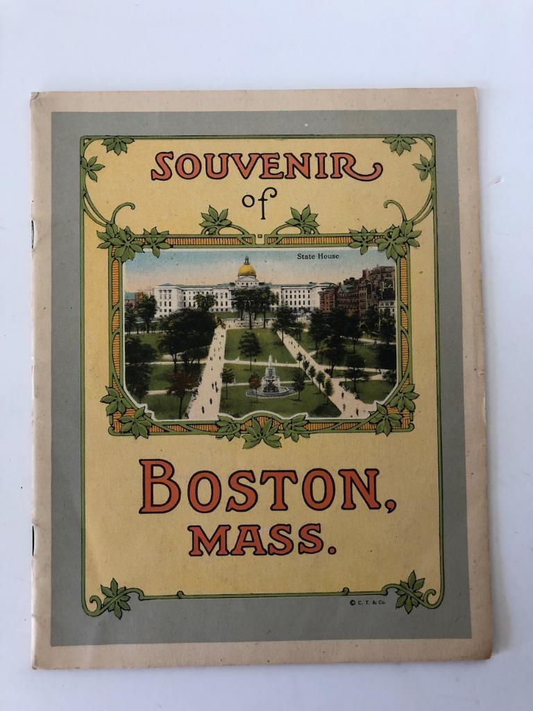 Souvenir of  Boston Mass 1900\'s by C.T. & Co.