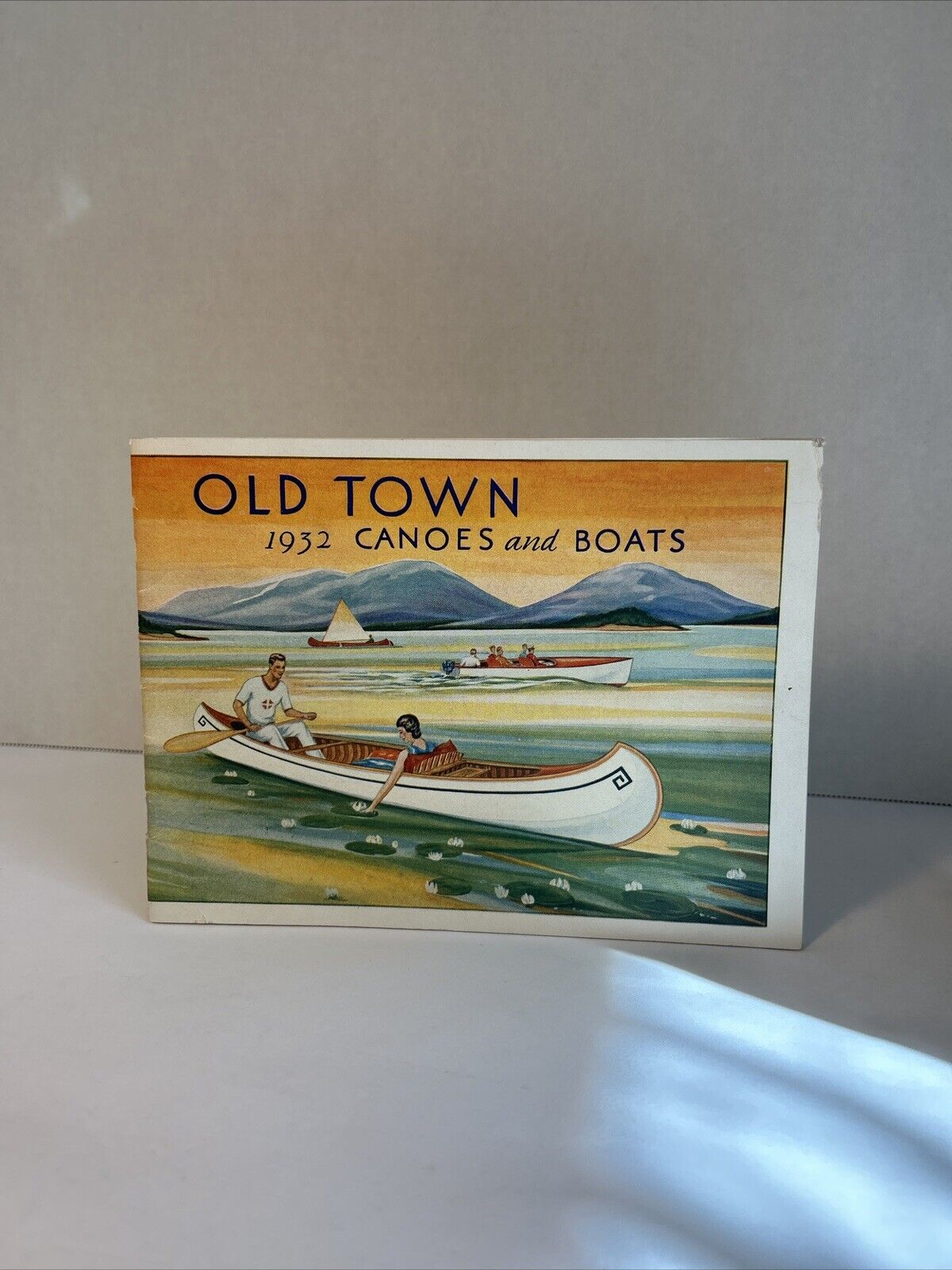 1932 Vintage  OLD TOWN CANOES and BOAT Catalogue