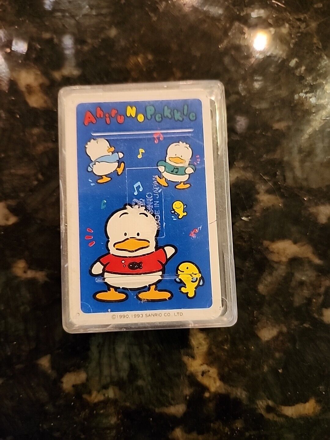 Vintage Sanrio 1993 Ahiru No Pekkle Playing Cards