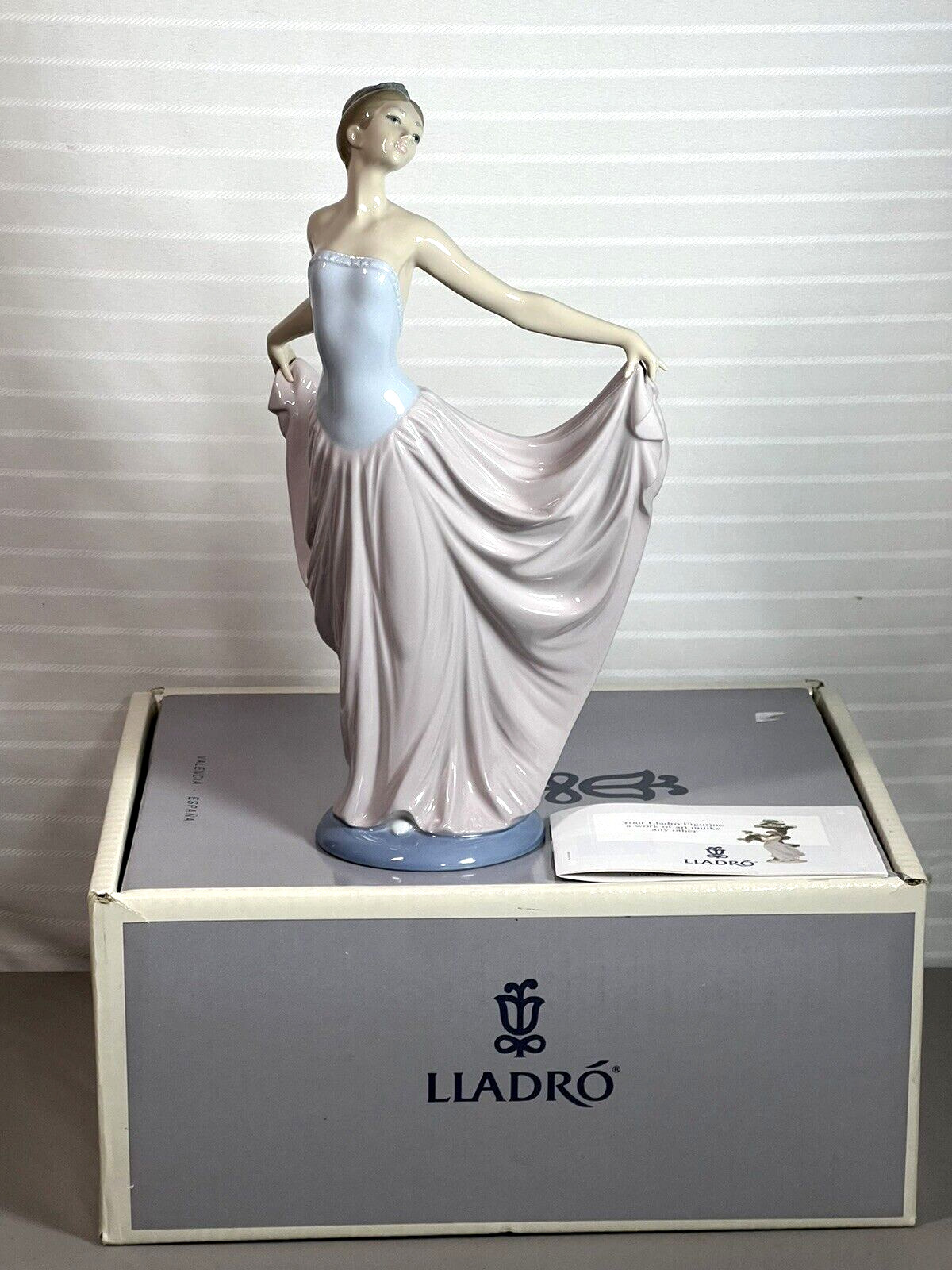 Vintage 1979 LLADRO #5050 DANCER CLASSIC BALLERINA from Spain in Original Box
